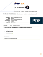 Cuestionario A Modo de Evaluación, Unidad 6 - Revisión Del Intento