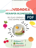 Atividades de Terapia Alimentar