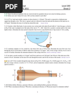 Fluid Mechanics With Problems and Solutions | PDF