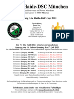 Alte Haide-DSC-Cup 2022 Einladung