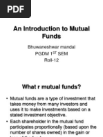 An Introduction To Mutual Funds