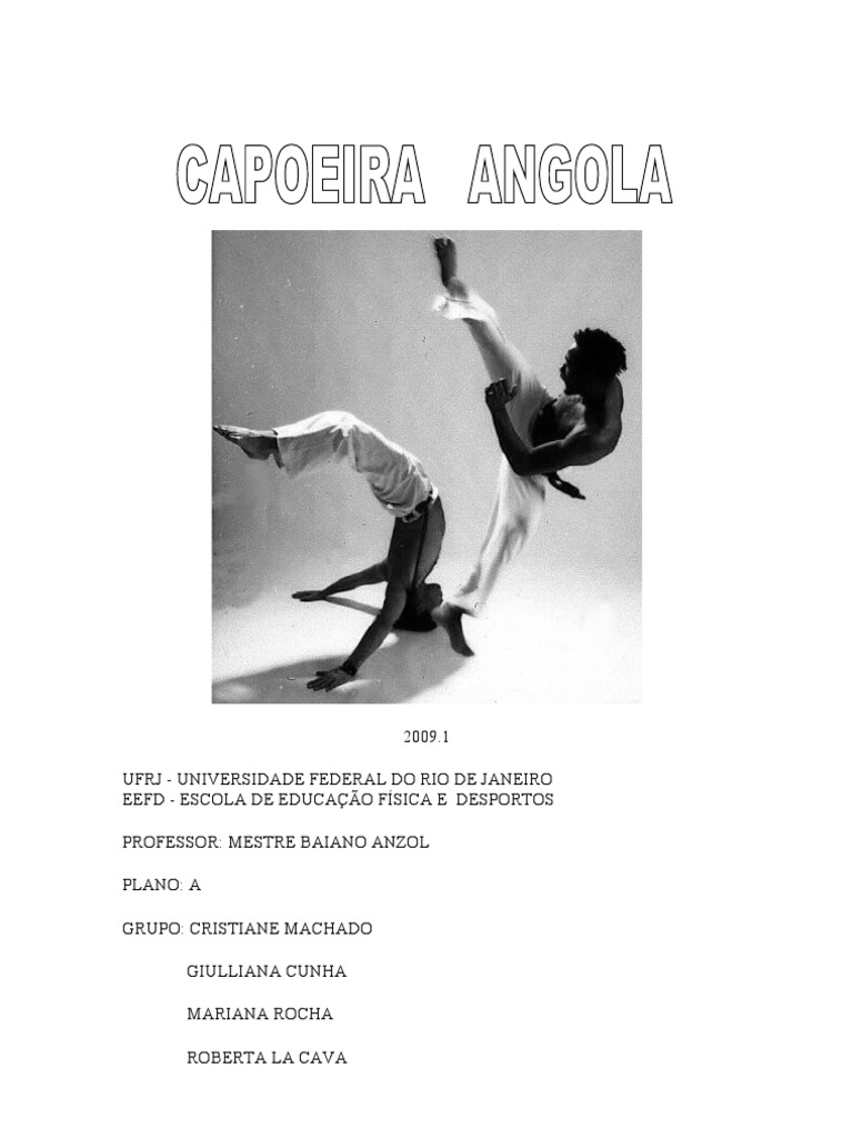 História e Filosofia da Capoeira Angola | PDF | Escravidão | Angola