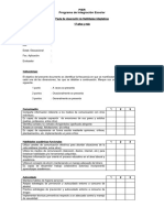 Pauta de Observación Habilidades Adaptativas 17 y Mas