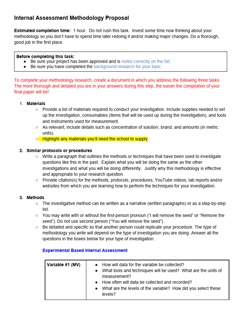 Student Research Methodology Guide | PDF | Methodology | Sampling ...