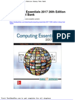 Full Download Computing Essentials 2017 26th Edition Oleary Test Bank