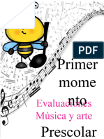 Evaluaciones Primer Momento Musica Preescolar