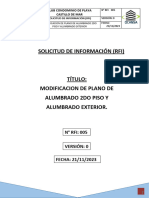 Rfi 005 - Cdm-Alumbrado 2do Piso y Exterior de Zona de Ingreso