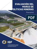 Panama Mining Policy Framework Assessment Es