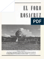 El Foro Rosacruz, Abril de 1973