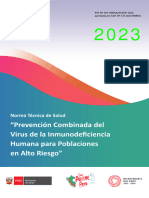 VIH PREVENCION COMBINADA MINSA PERU 2023