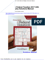 Full Download Concepts in Federal Taxation 2017 24th Edition Murphy Solutions Manual