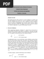 DSA With Java - Unit4 | PDF | Recursion | Theoretical Computer Science