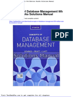 Full Download Concepts of Database Management 9th Edition Starks Solutions Manual