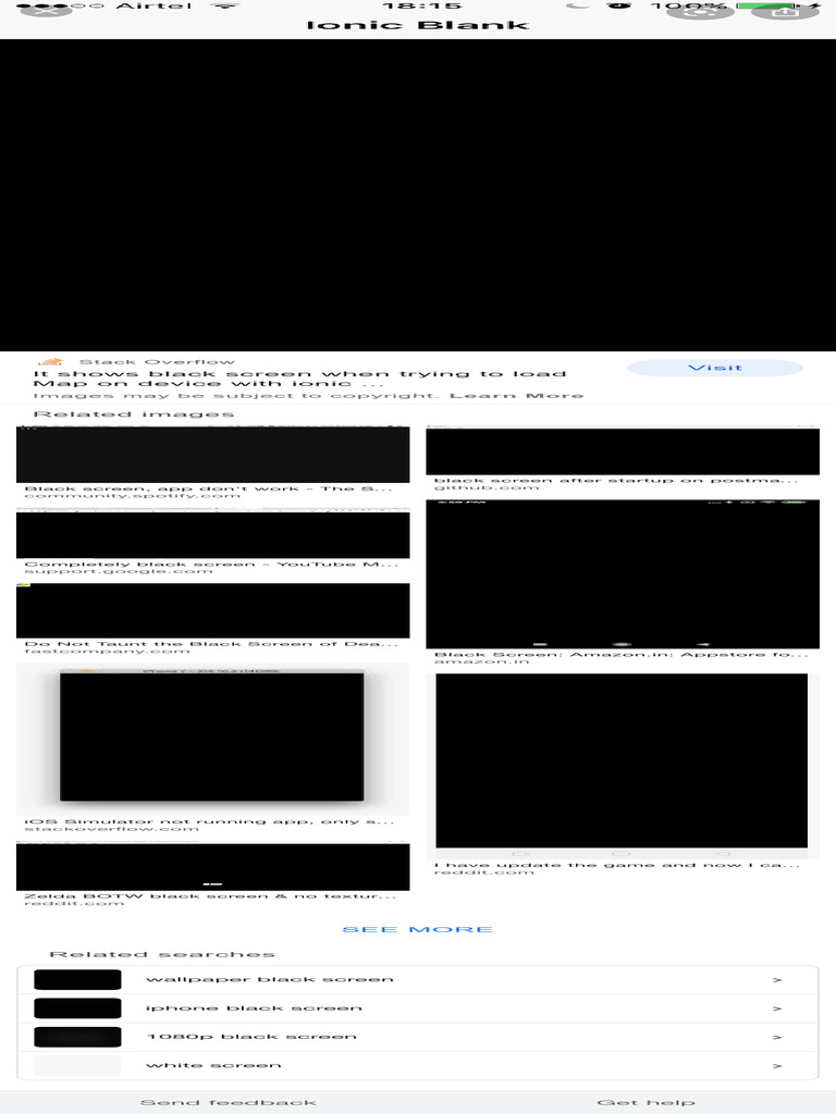 Black Screen Google Search PDF