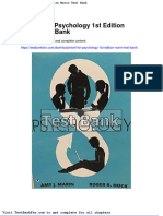 Full Download Revel For Psychology 1st Edition Marin Test Bank