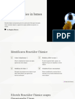 Reactiile Chimice in Lumea Inconjuratoare