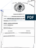 Juzgado 62 - Hipotecaria Su Casita Vs Delita Soto García. Expedientillo