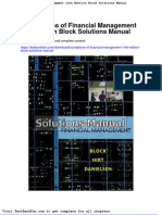 Full Download Foundations of Financial Management 14th Edition Block Solutions Manual