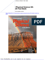Full Download Conceptual Physical Science 6th Edition Hewitt Test Bank