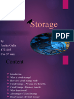 Cloud - Storage by Anshu