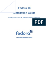 Fedora 13 Installation - Guide en US