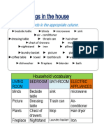 Household Vocabulary