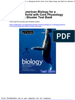 Full Download Scientific American Biology For A Changing World With Core Physiology 2nd Edition Shuster Test Bank