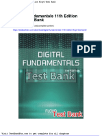 Full Download Digital Fundamentals 11th Edition Floyd Test Bank