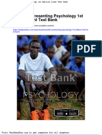 Full Download Scientific Presenting Psychology 1st Edition Licht Test Bank