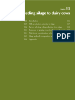 Successful Silage 13 Feeding Silage To Dairy Cows