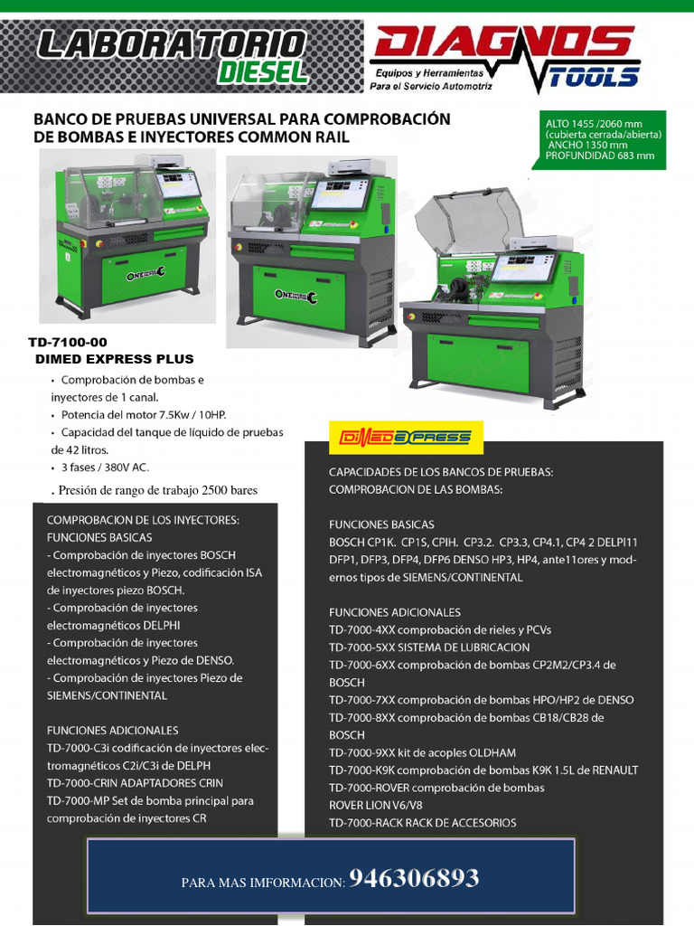 Td-7100 Dimed Express Pluss | PDF