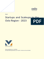 2023 141 Startups and Scaleups in The Oslo Region 2023
