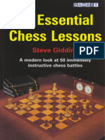 50 Essential Chess Lessons Steve Giddins