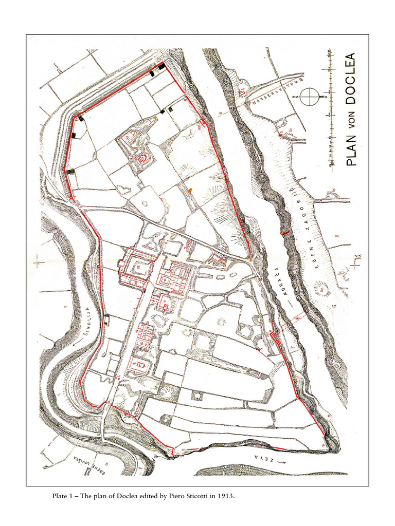 Doclea Archaeological Survey Plans and Data | PDF | Science & Mathematics