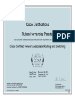 Cisco Certificado