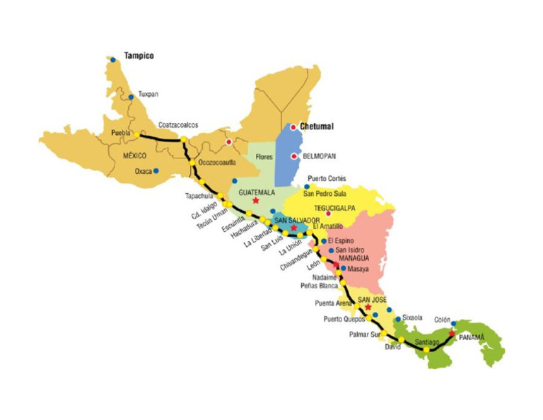 Mapa Fronteras - Cam | PDF