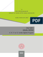 Kaval Öğreti̇m Programi 2022