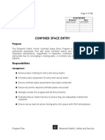 Ellsworth Confined Space Entry Plan