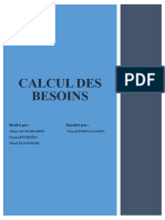 Excercice Calcul Besoins
