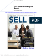 Full Download Sell Canadian 2nd Edition Ingram Solutions Manual
