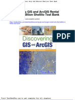 Full Download Discovering Gis and Arcgis Rental Only 2nd Edition Shellito Test Bank