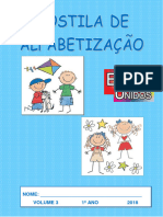 APOSTILA DE ALFABETIZAÇÃO -SÍLABAS SIMPLES - 1ºANO - EU