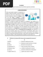 Worksheet La Materia La Fuerza