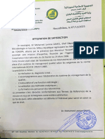 Référence Accompagnement de Laboratoire Mauritanie