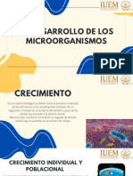 Unidad 1 Tema 1.3 Desarrollo de Los Microorganismos