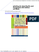 Full Download Services Marketing An Asia Pacific and Australian Perspective 6th Edition Lovelock Test Bank