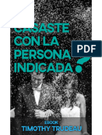 Te Casaste Con La Persona Indicada