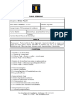 plano de ensino penal I - manhã