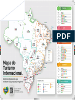 Mapa Turistas Internacionais 