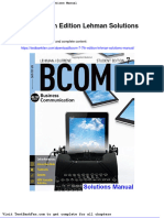 Full Download Bcom 7 7th Edition Lehman Solutions Manual